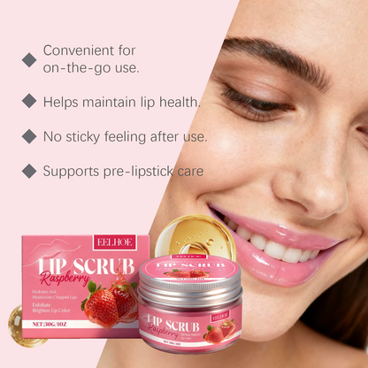 Strawberry Exfoliating Lip Scrub